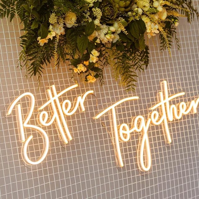 Wedding Neon Signs Ideas