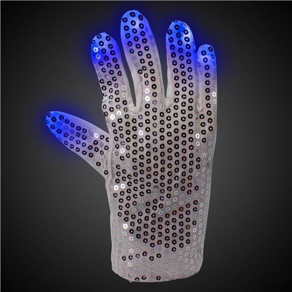 LED Patriotic Sequin Glove