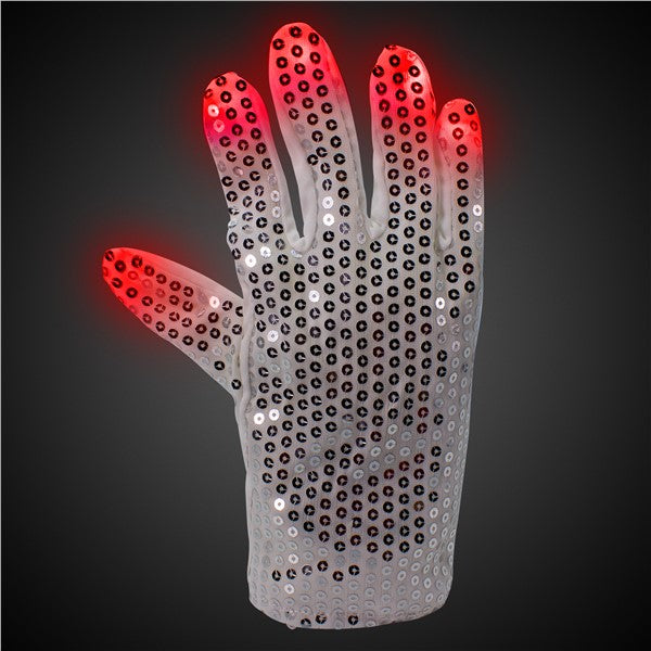 LED Patriotic Sequin Glove