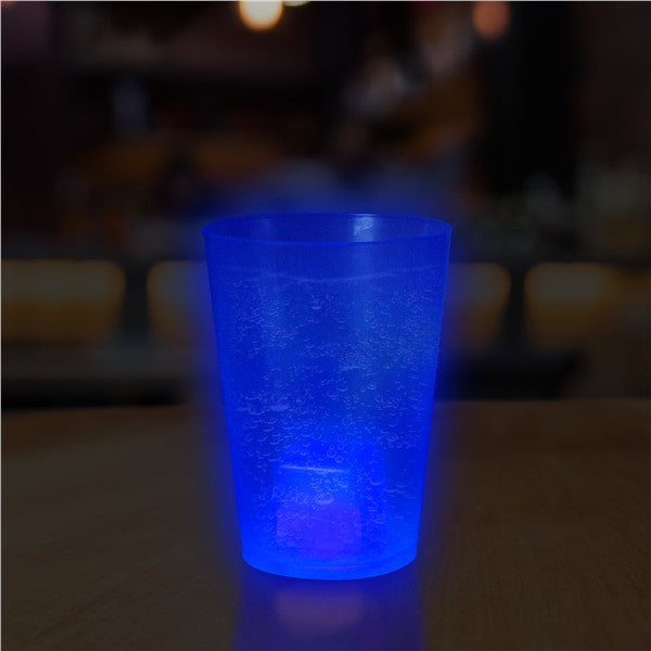 Blue Glow Cube Cup