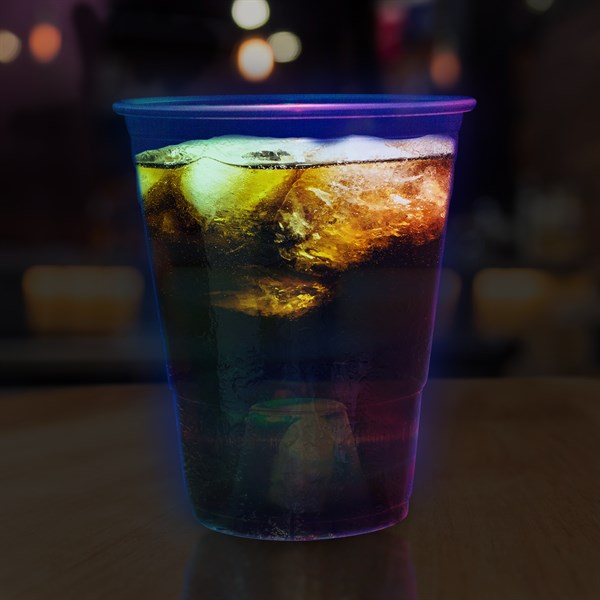 LED 16 oz. Disposable Party Cups - Pack Of 24