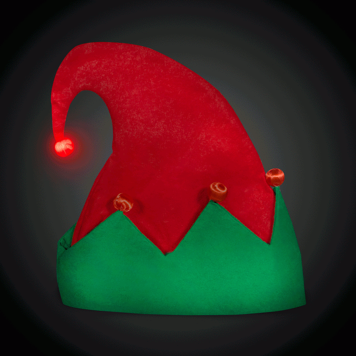 LED Elf Hat