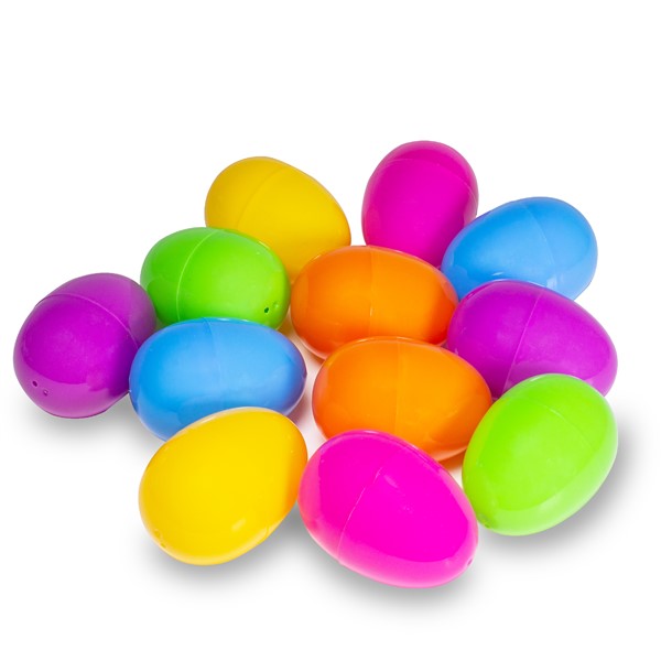 Plastic Eggs "Pack of 12"