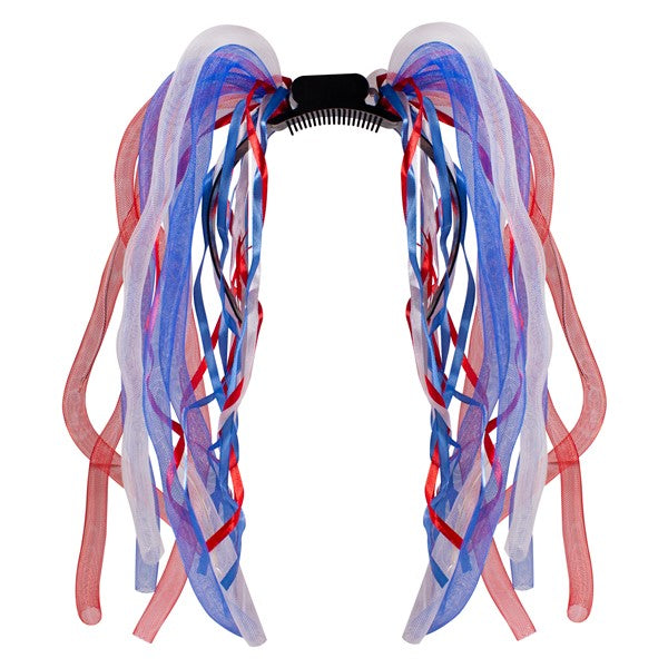 LED Patriotic Dreads Headband