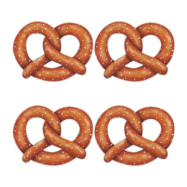 Pretzel Cutouts "Pack of 4"